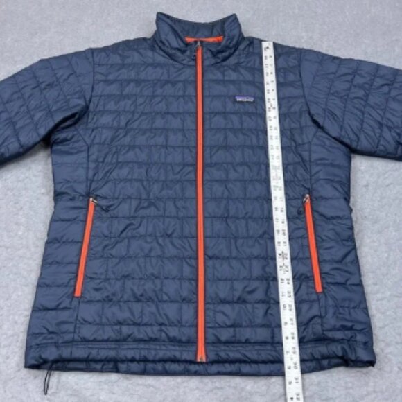 Patagonia Nano Puff Jacket Mens XXL Blue Quilt Insulated Full Zip Hiking Outdoor - Picture 10 of 13